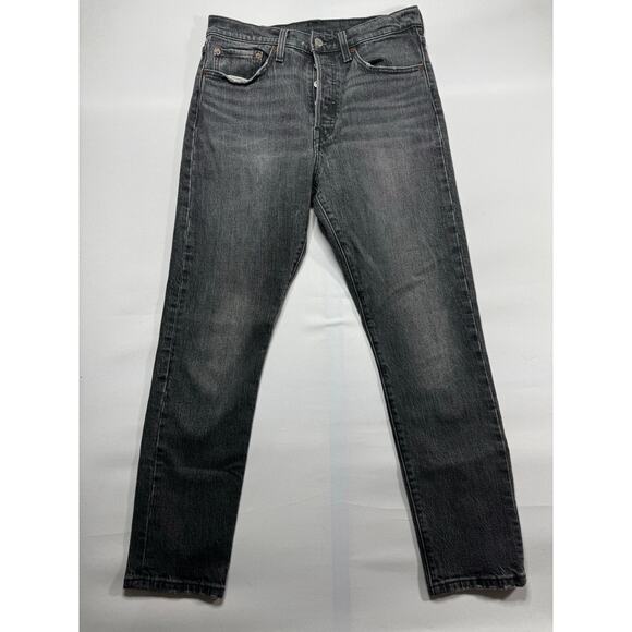 Levi's 501S Women's Skinny Gray Denim Jeans - Size 28x28 (30x27.5) *READ* - Picture 1 of 6